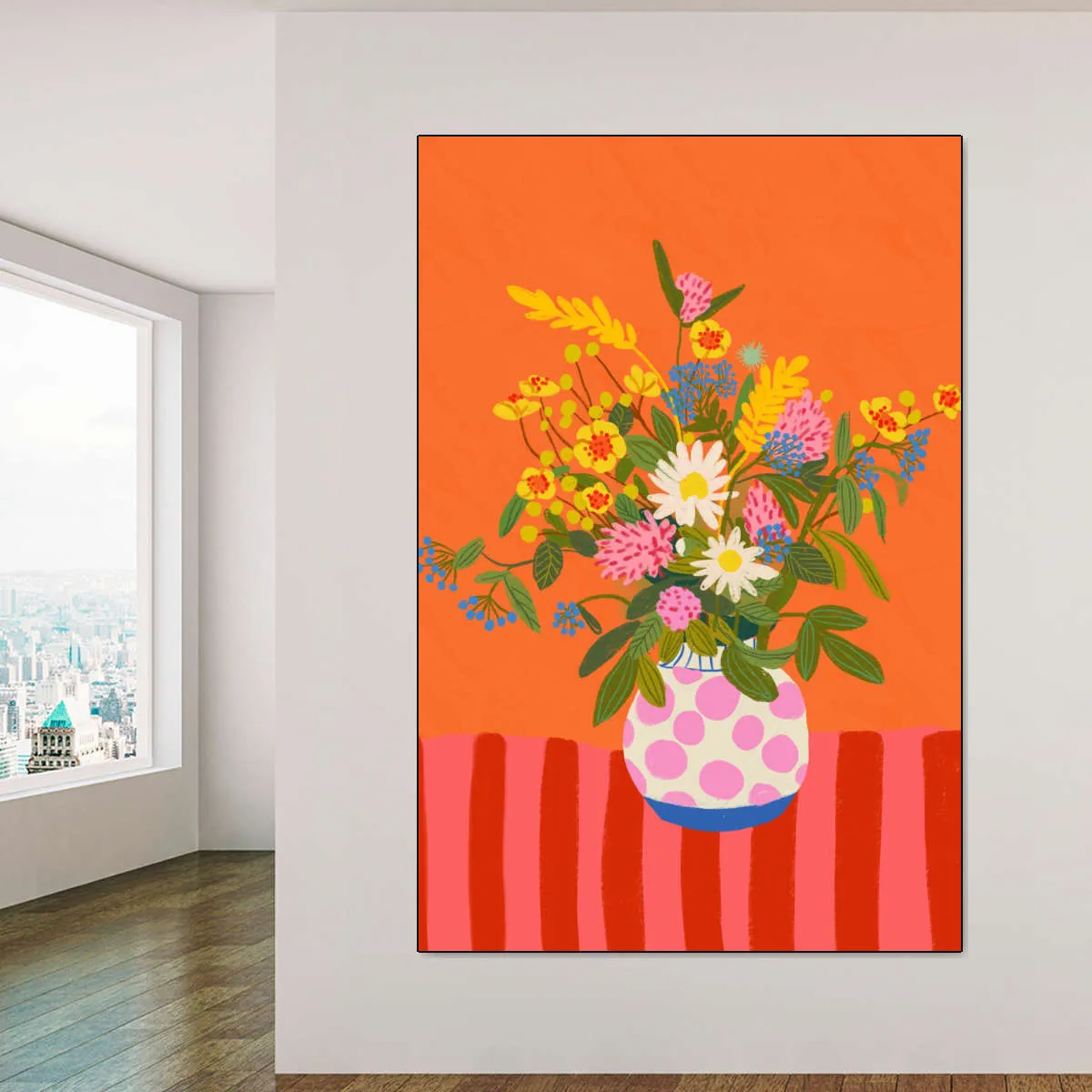 A Bouquet Of Flowers Wall Art