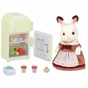 Action Figure Sylvanian Families Mom Rabbit Chocolate / Refrigerator