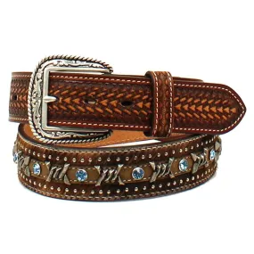 Barbed Wire Knots Belt by Ariat