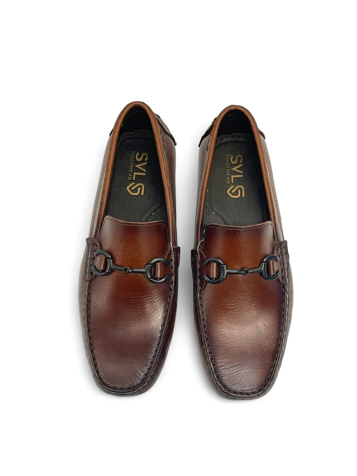 C-Moc Burnished Chain Loafer