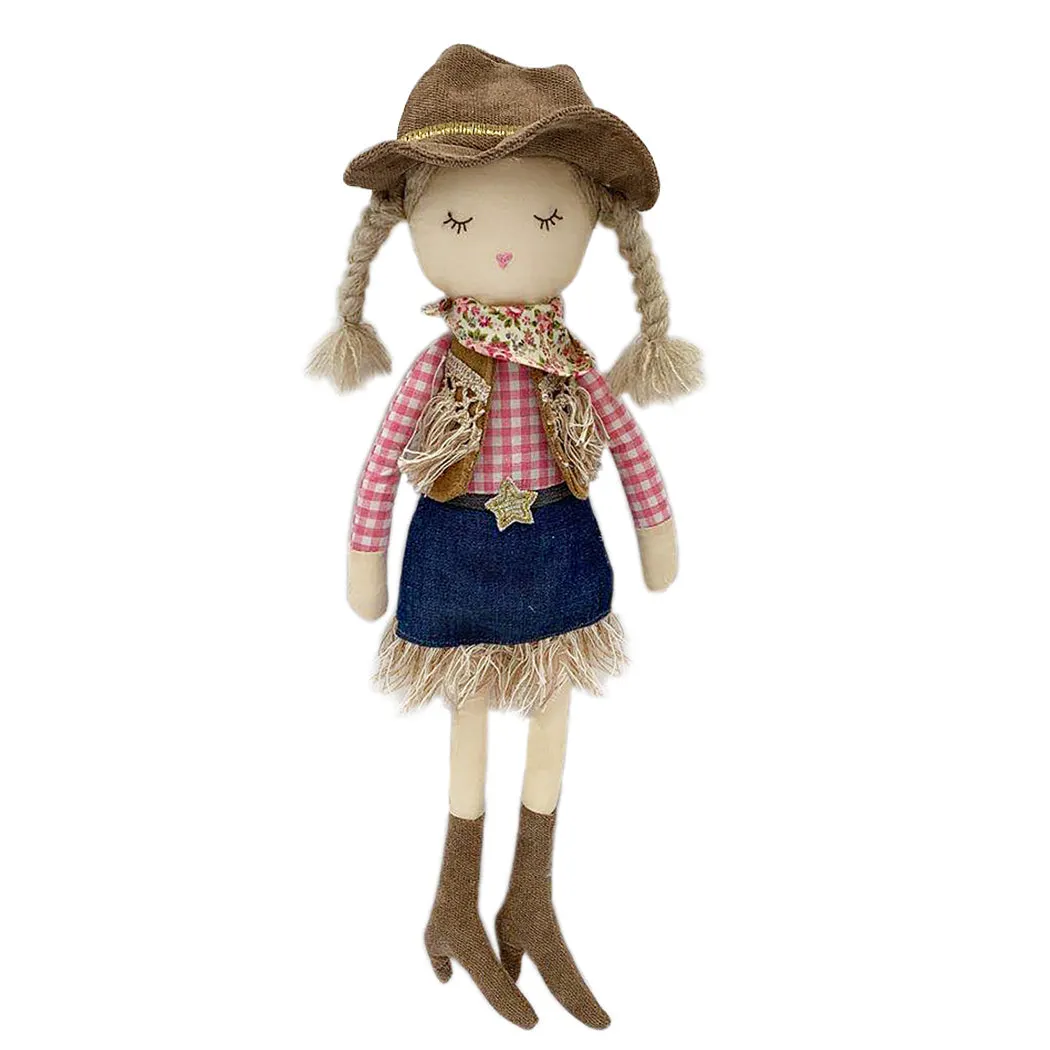 Clementine Cowgirl Plush Doll