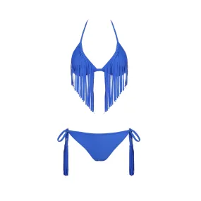 Gourami White Label Fringe Fever Bikini - Blue