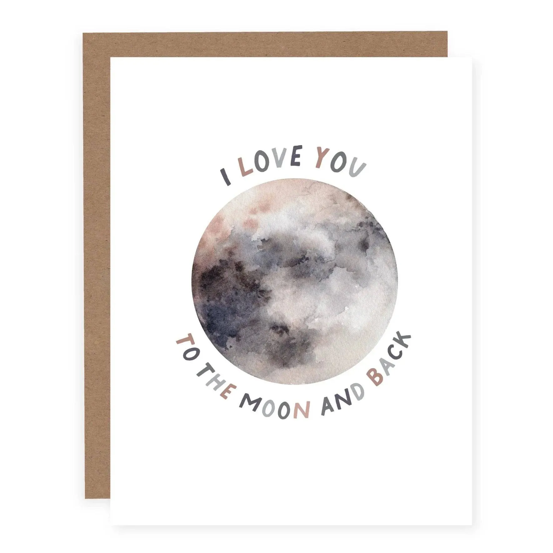 I Love You to the Moon and Back | Greeting Card