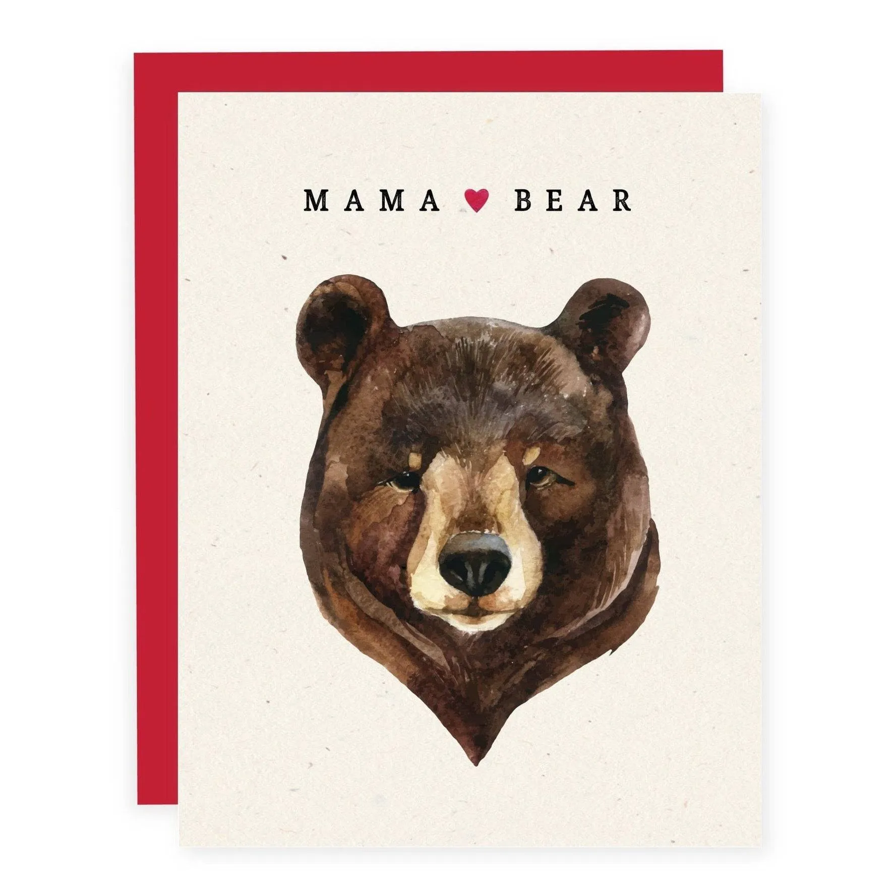 Mama Bear Greeting Card