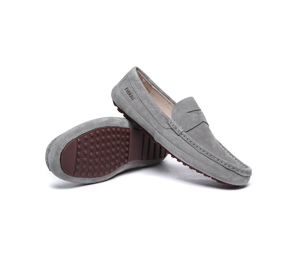 Men Leather Moccasins Casual Loafers Beau