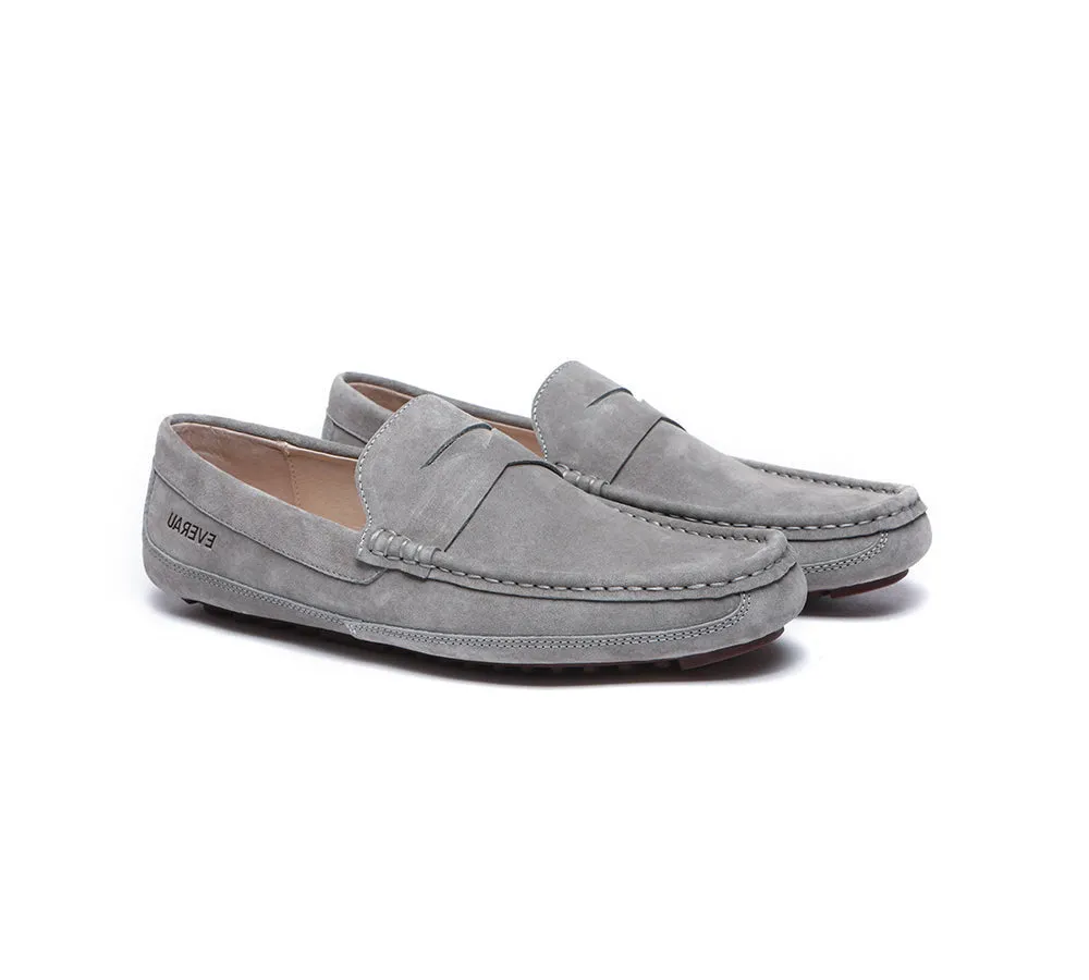 Men Leather Moccasins Casual Loafers Beau