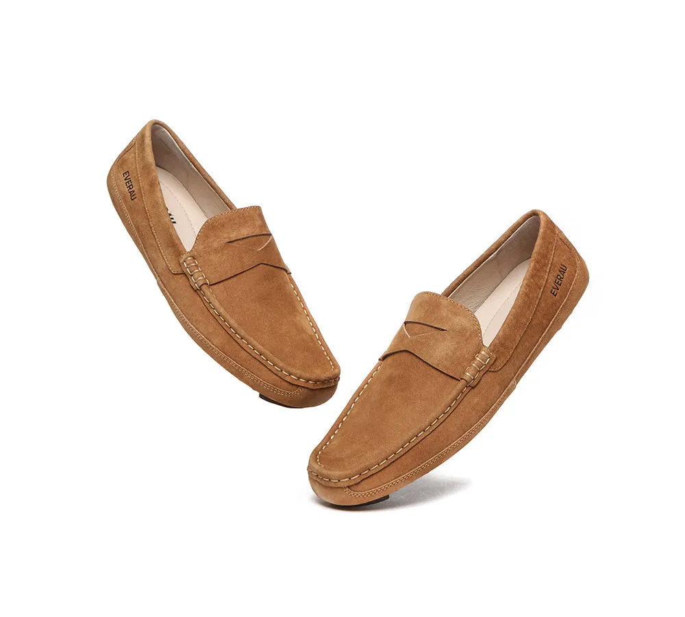 Men Leather Moccasins Casual Loafers Beau