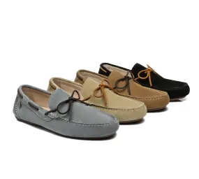 Mens Moccasin Leather Loafers Brinn