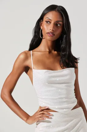 Remi Embellished Strappy  Top