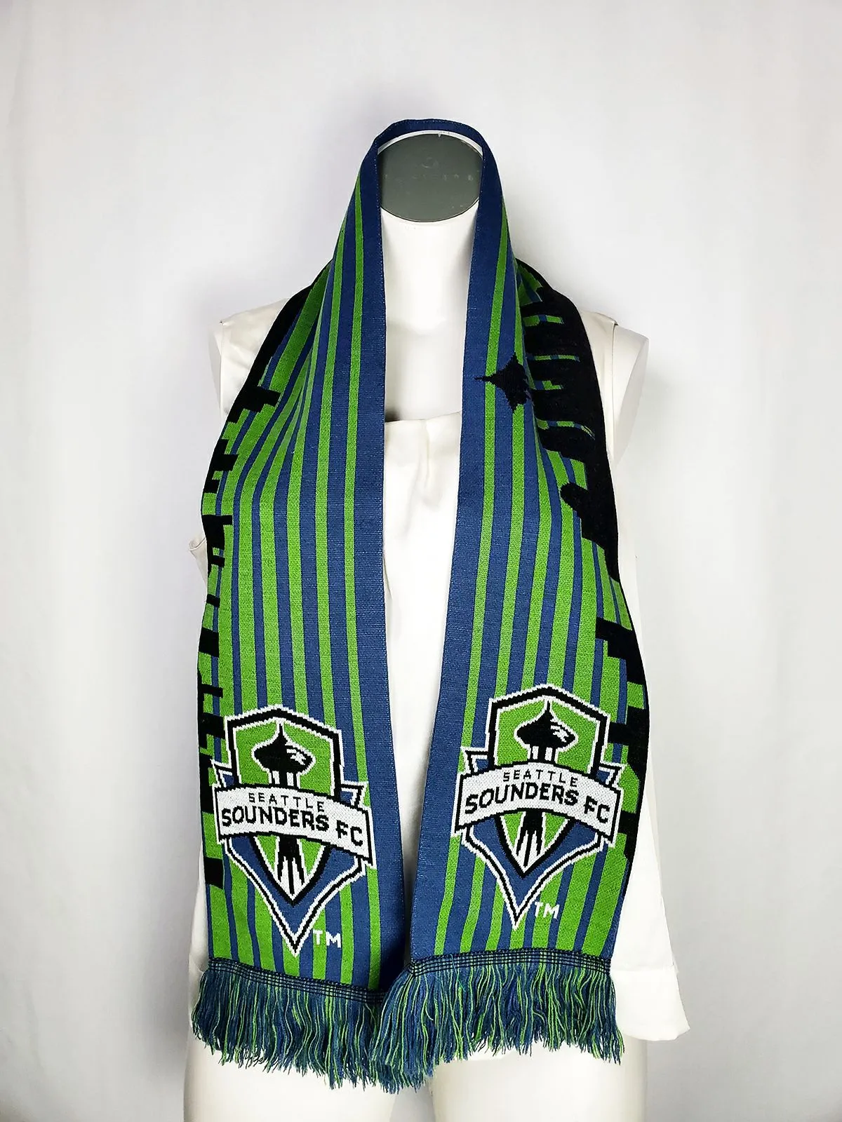 Ruffneck Scarves Seattle Sounders Knit Scarf